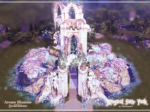 Sims 4 — Arcane Illusions Magical Fairy Park by Moniamay72 — I have built a beautiful Magical Fairy Park with lots of