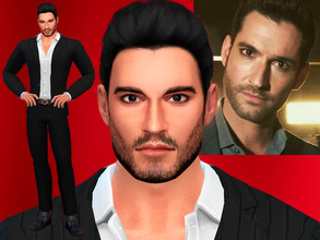 Sims 4 — Tom Ellis by DarkWave14 — Download all CC's listed in the Required Tab to have the sim like in the pictures.