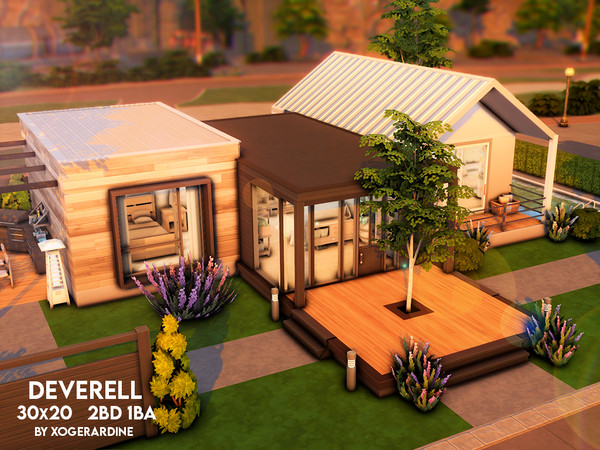 Sims 4 — Deverell (NO CC) by xogerardine — Found this really cool render on Pinterest, and I just needed to recreate it!