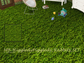 Sims 4 — MB-HiggledyPiggledy_RabbitsFloor by matomibotaki — MB-HiggledyPiggledy_RabbitsFloor, matching carpet for the -
