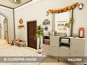 Sims 4 — 18 Culpepper House - Hallway (TSR only CC) by xogerardine — This room is a part of 18 Culpepper House. Enjoy! :)