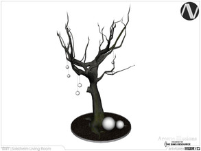 Sims 4 — Arcane Illusions | Solstheim Lighted Dry Tree by ArtVitalex — Living Room Collection | All rights reserved |