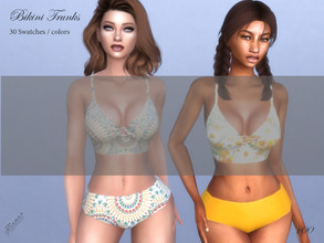 Sims 4 — Bikini Trunks by pizazz — Bikini Trunks for your sims 4 game. image above was taken in game so that you can see