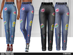 Sims 4 — 761 - Jeans by ShakeProductions — Jeans 5 Colors