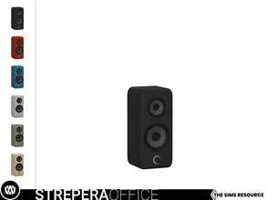 Sims 4 — Strepera Speaker by wondymoon — - Strepera Office - Speaker - Wondymoon|TSR - Creations'2021