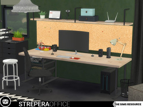 Sims 4 — Strepera Office Electronics by wondymoon — Strepera Office Electronics; curved screen computer and computer