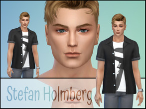 Sims 4 — Stefan Holmberg by fransyung — SIM Details Name: Stefan Holmberg Age Group: Young adult Gender: Male - Can use