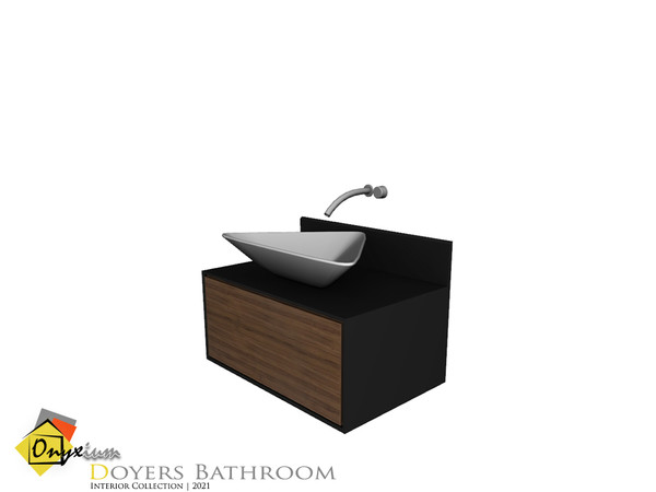 Sims 4 — Doyers Sink by Onyxium — Onyxium@TSR Design Workshop Bathroom Collection | Belong To The 2021 Year