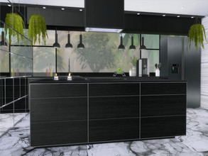 Sims 4 — Melina Kitchen by Suzz86 — Melina is a fully furnished and decorated kitchen. Size: 5x7 Value: $ 8.900 Short