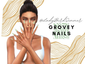 Sims 4 — LadyBirdSimmer_GreenGroveyNails by LadyBirdSimmer — Nails Will be located in the new spot if you have spa day