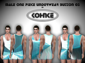 Sims 4 — Kohnke Male One Piece Underwear Button 03 by CHKohnke — One Piece Underwear