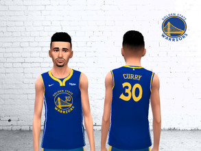 Sims 4 — Golden State Warriors Stephen Curry by AeroJay — - Golden State Warriors Stephen Curry - 1 Color - Don't