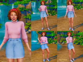 Sims 4 — Pose Pack 31 by KatVerseCC — Another set of cute simple poses for your Sims 4 game. I hope you enjoy! 5 poses