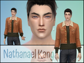 Sims 4 — Nathanael Kang by fransyung — SIM Details Name: Nathanael Kang Age Group: Young adult Gender: Male - Can use the