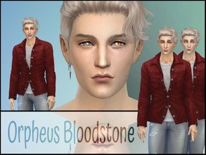 Sims 4 — Orpheus Bloodstone (Vampire) by fransyung — SIM Details Name: Orpheus Bloodstone Species: VAMPIRE With both