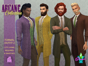 Sims 4 — Arcane Formal Outfit 2 by SimmieV — You can never have too many formal outfits in the Arcane Community. So many