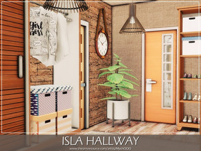 Sims 4 — Isla Hallway by MychQQQ — Value: $ 6,058 Size: 5x3