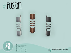 Sims 4 — Fusion Sconce by SIMcredible! — by SIMcredibledesigns.com available at TSR 3 colors variations