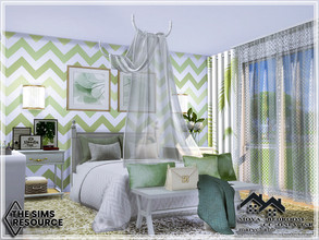 Sims 4 — MOYA - Bedroom - CC only TSR by marychabb — I present a room - Bedroom , that is fully equipped. Tested. Cost: