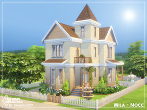 Sims 4 — Mila - Nocc by sharon337 — Mila is a 3 Bedroom 2 Bathroom family home. It's built on a 30 x 20 lot in Newcrest.