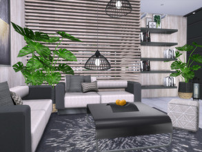 Sims 4 — Neptun Livingroom by Suzz86 — Neptun is a fully furnished and decorated Livingroom. Size: 7x7 Value: $ 13,000