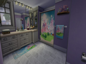 Sims 4 — Child Matching Bathroom by FeistyBabydoll — This bathroom set adds a few more options to make childrens bathroom
