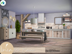 Sims 4 — Ibiza La Cocina by nikadema — This kitchen is the lastest part of the Ibiza series. Believe it or not, I started