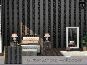 Sims 4 — Glitter Stripes Wallpaper by theeaax — Glitter Stripes Wallpaper 8 Color swatches Makes your room more sprakly
