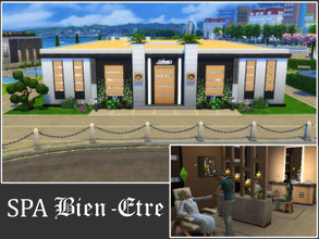 Sims 4 — SPA Bien-Etre (no CC) by Youlie25 — Sul Sul, Here is a new spa for your sims, equipped for all physical