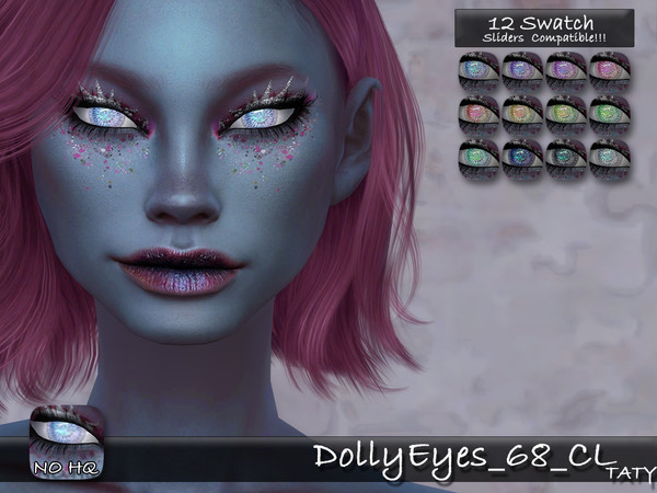 Sims 4 — DollyEyes_68_CL by tatygagg — New Fantasy Eyes for your sims. - Female, Male - Human, Alien - Toddler to Elder -