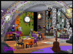 Sims 4 — Spooky Kooky Kids Halloween Party by seimar8 — Maxis match kids Halloween Party. Let the mayhem and madness