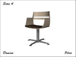 Sims 4 — Domino ChairDesk by Pilar — Domino ChairDesk