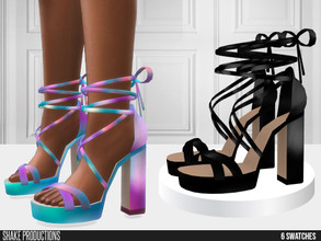 Sims 4 — 777 - High Heels by ShakeProductions — Shoes/High Heels New Mesh All LODs Handpainted 6 Colors