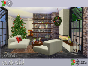 Sims 4 — Celebrate [web transfer] by SIMcredible! — Bringing back to you the Celebrate set. Modernity and warmth to enjoy