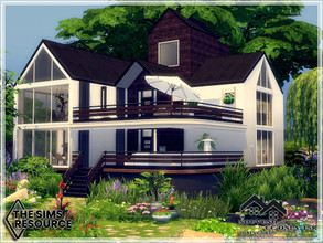 Sims 4 — NOUEVO - CC only TSR by marychabb — A residential house for Your's Sims . Fully furnished and decorated. Tested