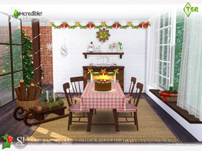Sims 4 — Winter Soothing [Web transfer] by SIMcredible! — Bringing today this cozy and pleasant Christmas themed place