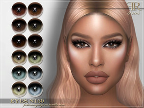 Sims 4 — Eyes N160 by FashionRoyaltySims — Standalone Custom thumbnail All ages and genders 12 color options HQ texture