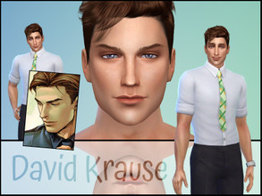 Sims 4 — David Krause by fransyung — SIM Details Name: David Krause Age Group: Young adult Gender: Male - Can use the