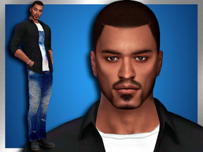 Sims 4 — Jim Bailey by DarkWave14 — Download all CC's listed in the Required Tab to have the sim like in the pictures.