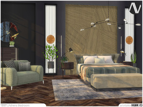 Sims 4 — Athens Bedroom by ArtVitalex — Bedroom Collection | All rights reserved | Belong to 2021 ArtVitalex@TSR - Custom