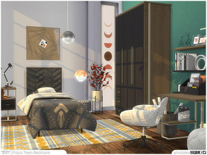 Sims 4 — Frisco Teen Bedroom by ArtVitalex — Bedroom Collection | All rights reserved | Belong to 2021 ArtVitalex@TSR -