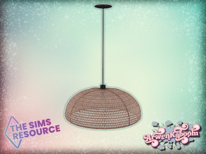 Sims 4 — Mararbor - Ceiling Lamp by ArwenKaboom — Base game ceiling lamp in 3 recolors. You can find all items by
