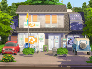 Sims 4 — Little Vet Clinic - no CC  by Flubs79 — here is a cute litte Vet Clinic for your Sims the size of the lot is 20