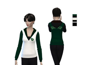 Sims 4 — Milwaukee Bucks Hoodie For Female by AeroJay — - Female Adult Only - 3 Swatches - Thank You For