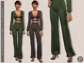 Sims 4 — Circe Pants. by Pipco — Trendy high waisted pants in 17 colors. Base Game Compatible New Mesh All Lods HQ