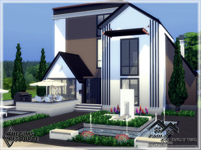Sims 4 — PAOLA -  CC only TSR by marychabb — A residential house for Your's Sims . Fully furnished and decorated. Tested
