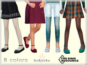 Sims 4 — Shoes Child by bukovka — Shoes for girls, children. Installed stand-alone, suitable for the base game. My new