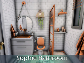 Sims 4 — Sophie Bathroom / TSR CC Only by nolcanol — Sophie Bathroom CC used! Please, read the Required section. Room: