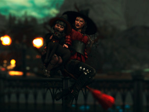 Sims 4 — Witch PosePack by couquett — a Witch posepack foy you guys for use this poses I recomend put your game in pause