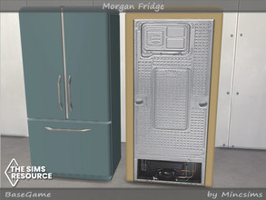 Sims 4 — Morgan Fridge by Mincsims — 10 swatches basegame compatible